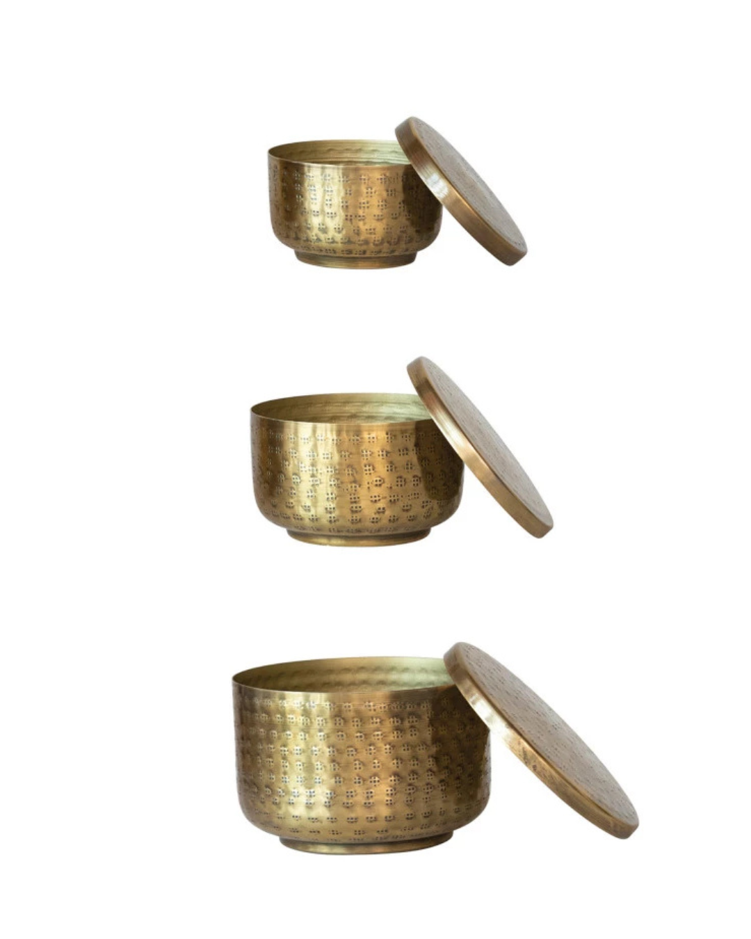 CAJA GOLD HAMMERED