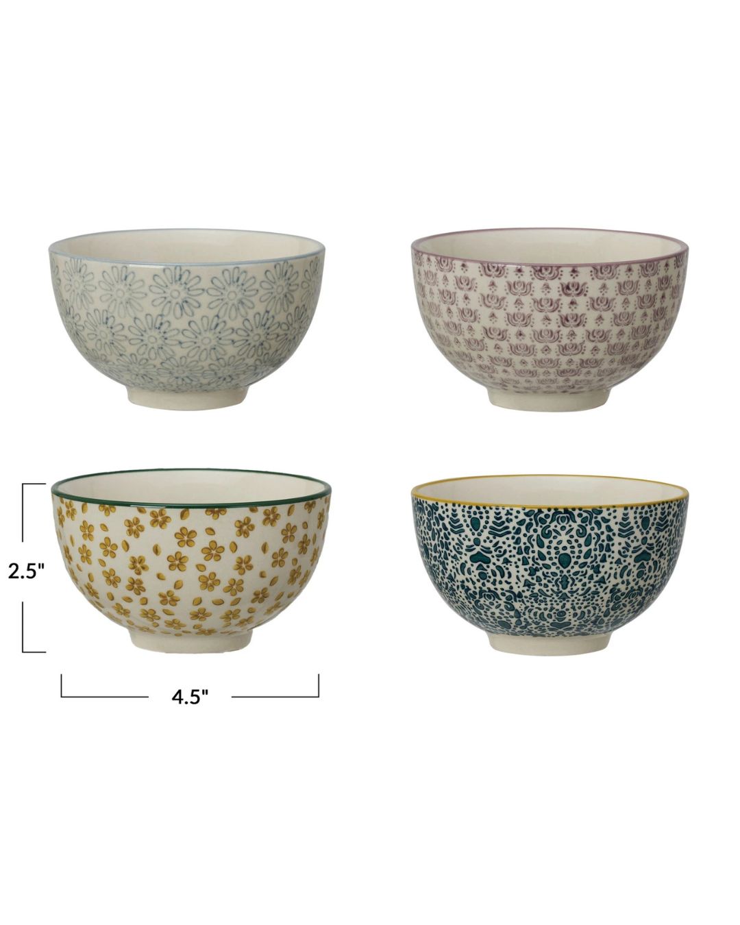 SET DE 4 BOWLS HANA