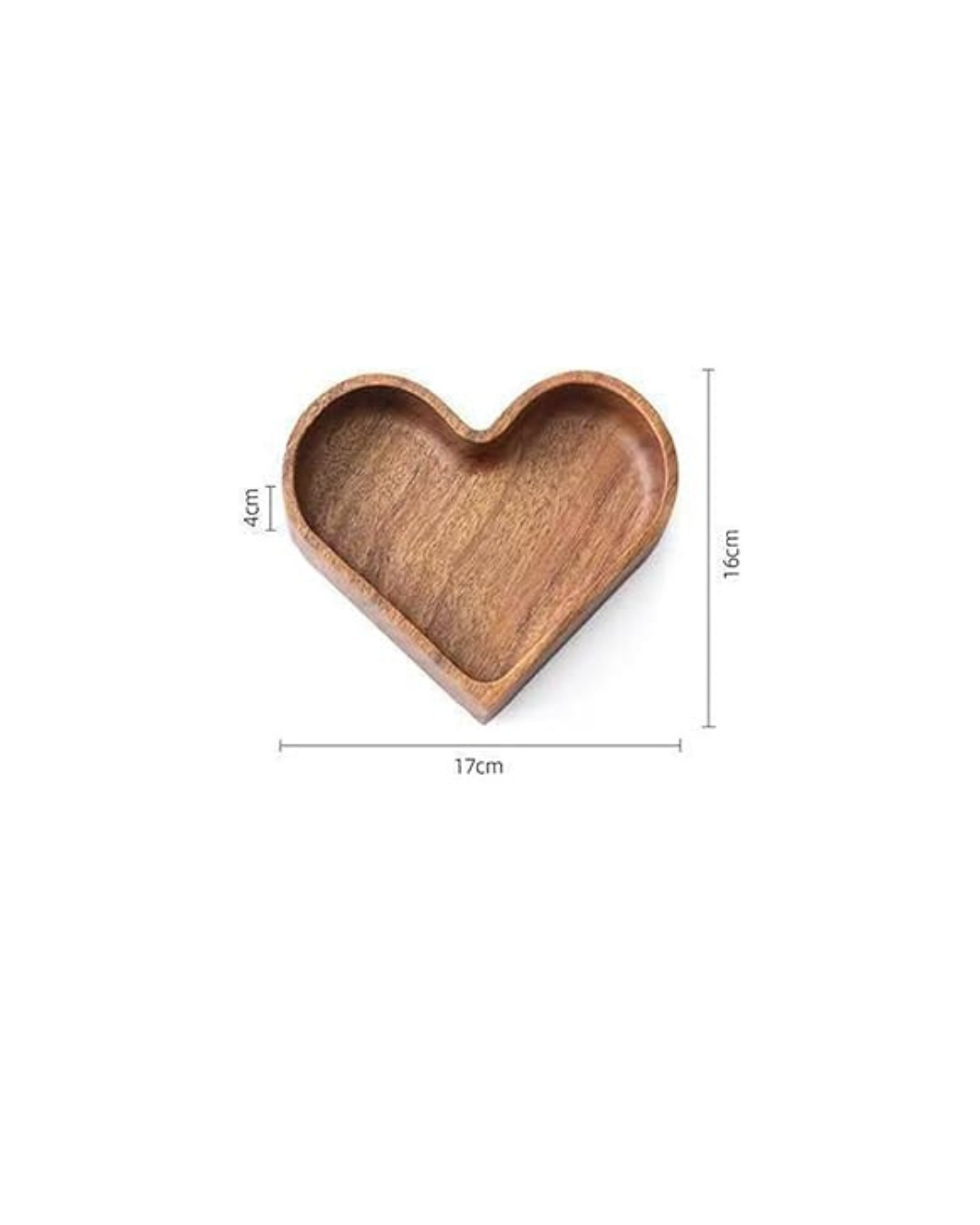 BANDEJA HEART MADERA