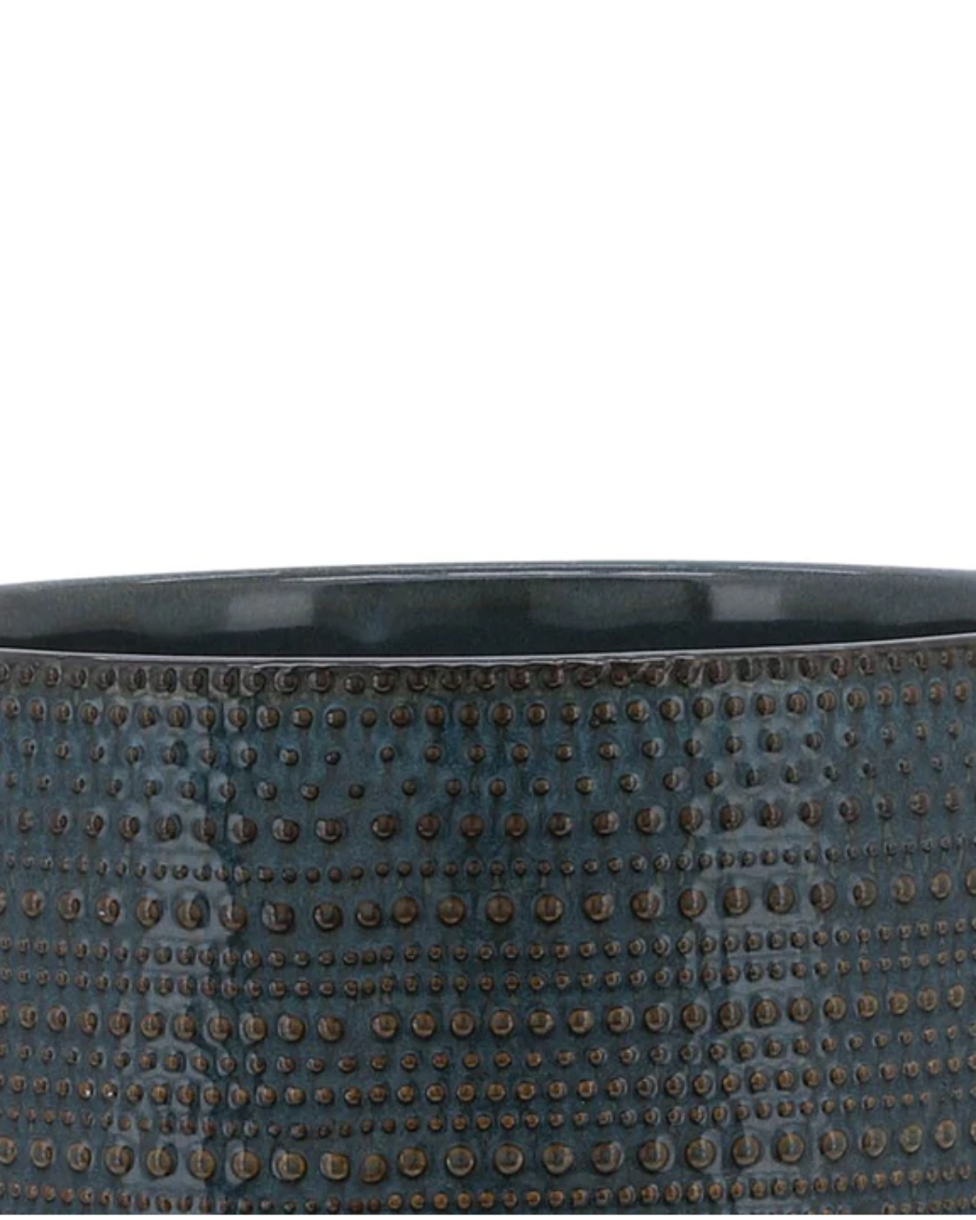 MACETA TEXTURA NEGRO