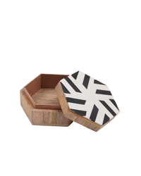 CAJA DECORATIVA EXAGONO