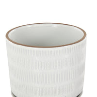 POT CERAMIC WHITE