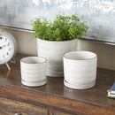 POT CERAMIC WHITE