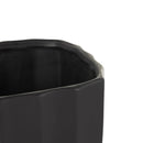 MACETA CERÁMICA NEGRO