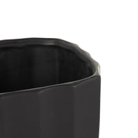 MACETA CERÁMICA NEGRO