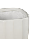 MACETA CERÁMICA BLANCO