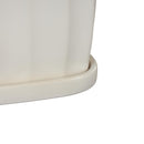 MACETA CERÁMICA BLANCO