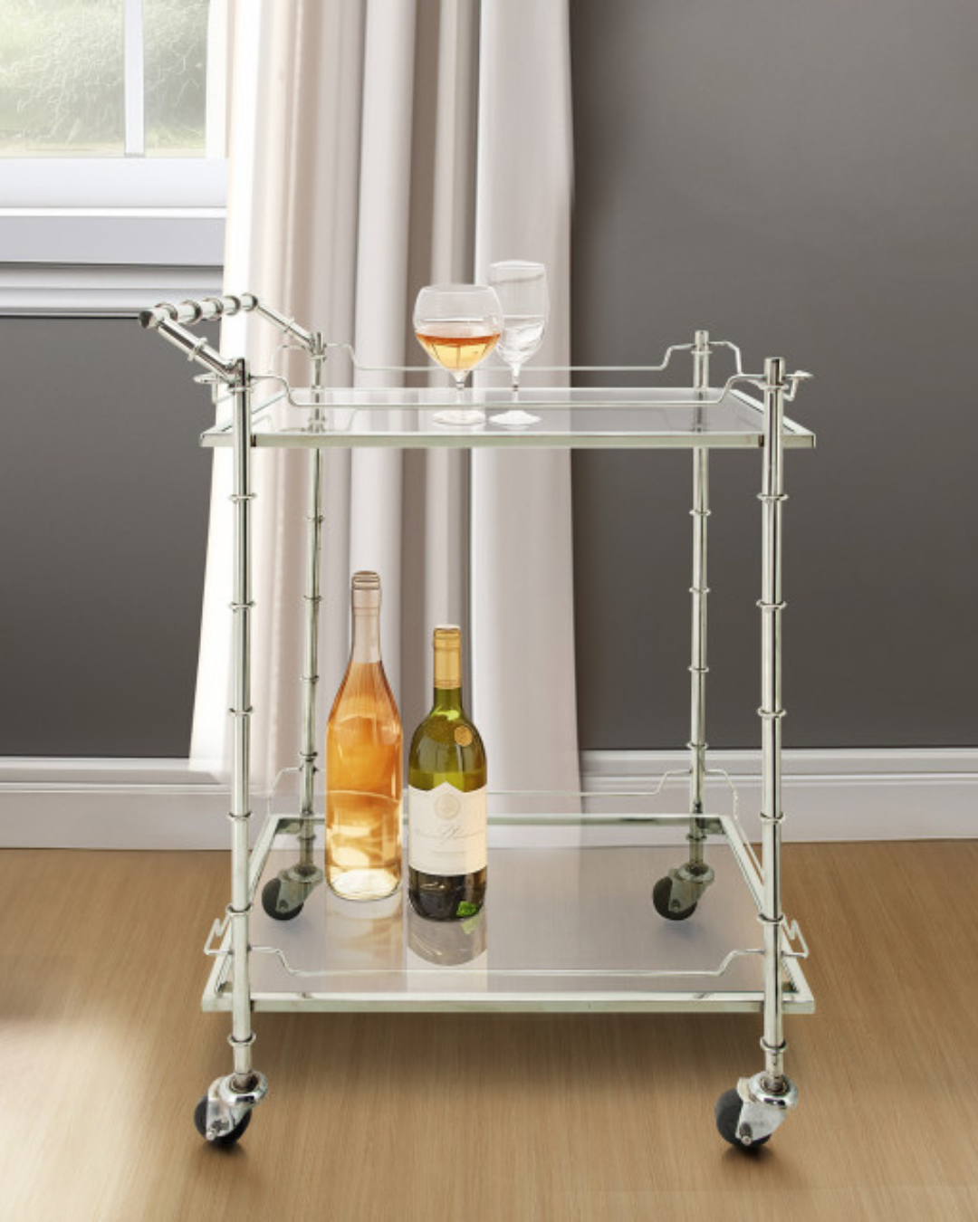 CARRITO BAR SILVER