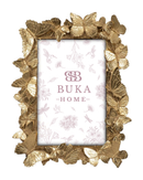 PORTARETARO MARIPOSAS ORO