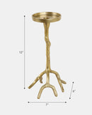 CANDLE  ROOTS HOLDER ORO