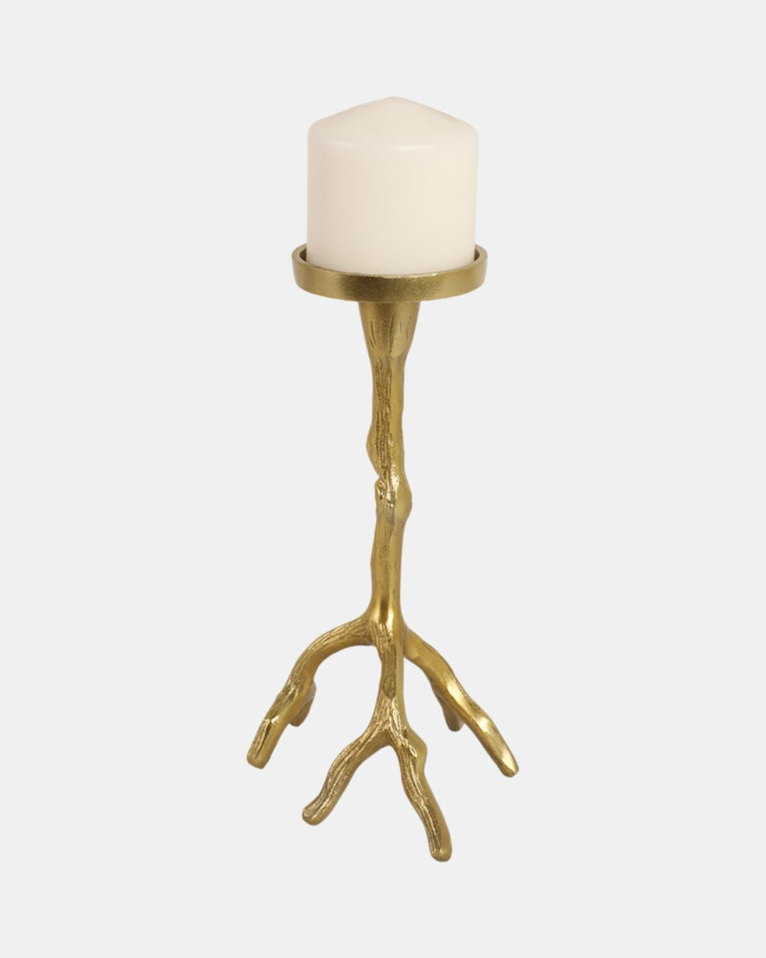 CANDLE  ROOTS HOLDER ORO