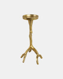 CANDLE  ROOTS HOLDER ORO