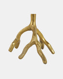CANDLE  ROOTS HOLDER ORO