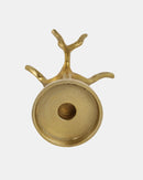CANDLE  ROOTS HOLDER ORO