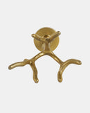CANDLE  ROOTS HOLDER ORO