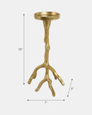 CANDLE  ROOTS HOLDER ORO