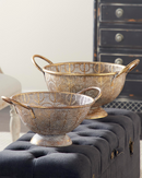 BOWL METAL GOLD