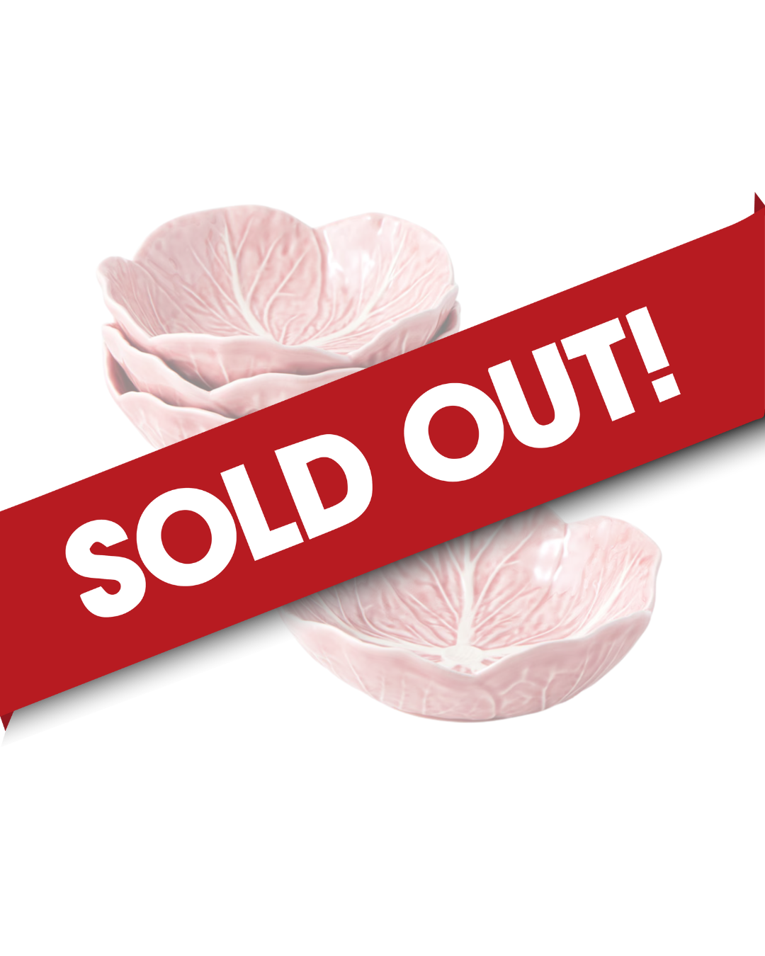 SET 4 BOWL BORDALLO PINHEIRO CABBAGE