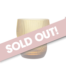 SET DE 4 VASO RIBBED