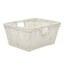 CESTA CUADRADA BLANCA