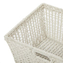 CESTA CUADRADA BLANCA