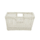 CESTA CUADRADA BLANCA