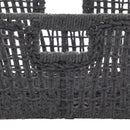 CESTA CUADRADA NEGRA