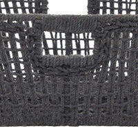 CESTA CUADRADA NEGRA