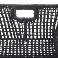 CESTA CUADRADA NEGRA