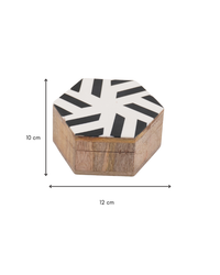 CAJA DECORATIVA EXAGONO