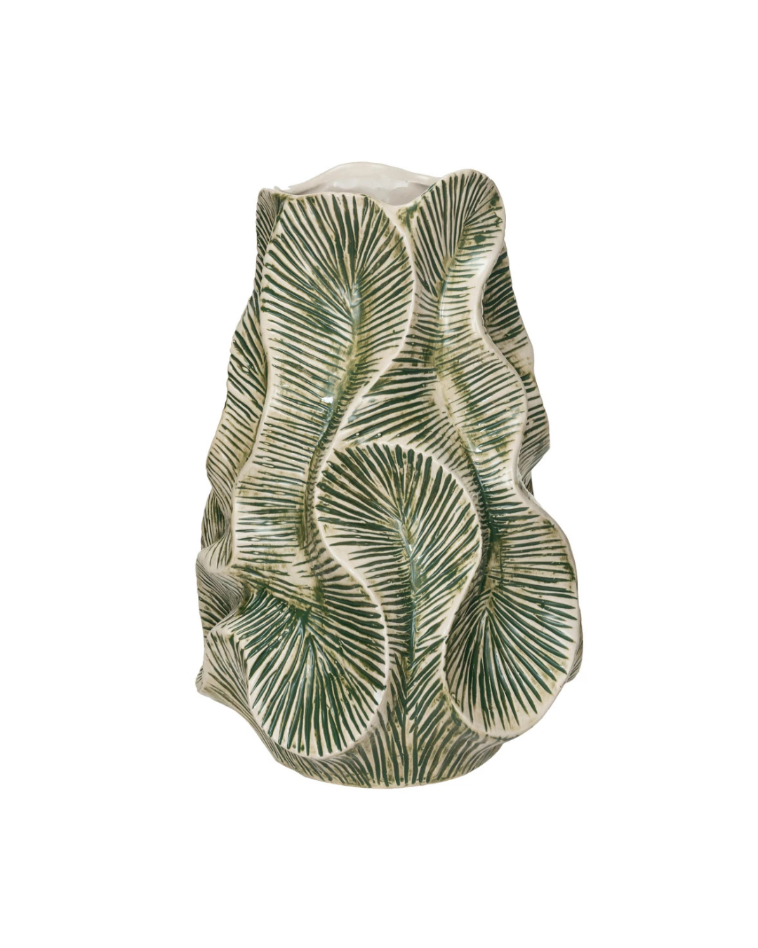 FLORERO STRANGE GREEN AND WHITE