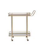 CARRITO BAR METAL GLASS