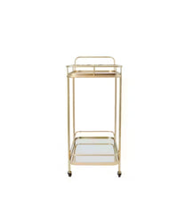 CARRITO BAR METAL GLASS