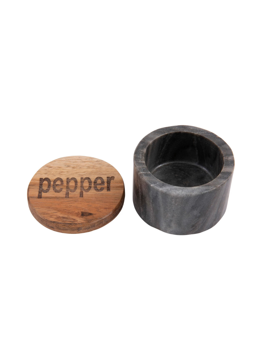 S/2 SALT & PEPPER MARBLE