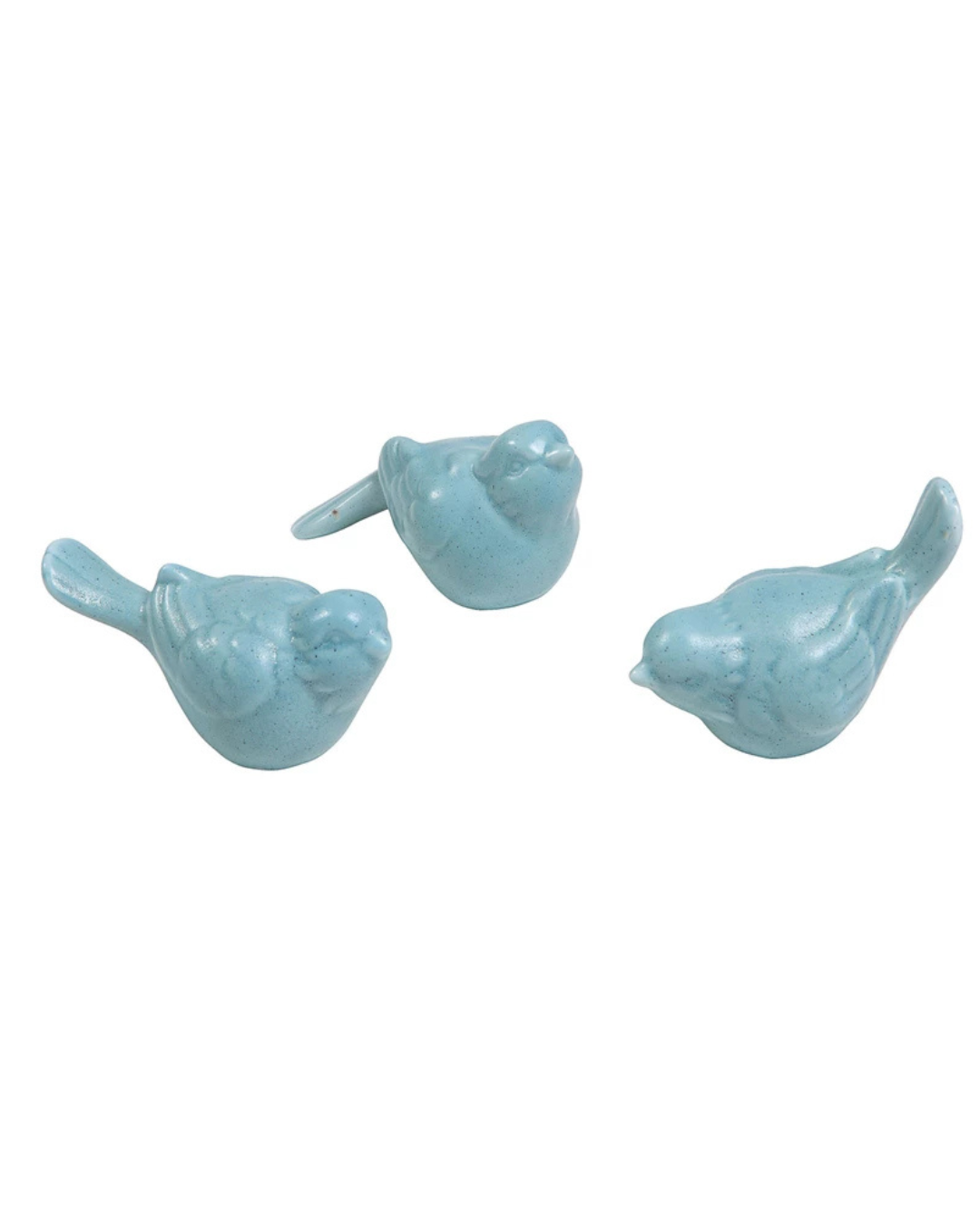 CERAMIC BIRD AQUA