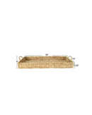 CHAROLA RECTANGULAR SEAGRASS
