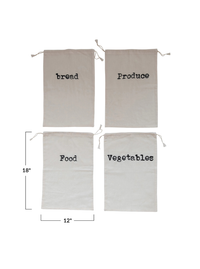 S/4 BOLSAS COTTON