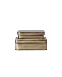BOX ANTIQUE BRASS