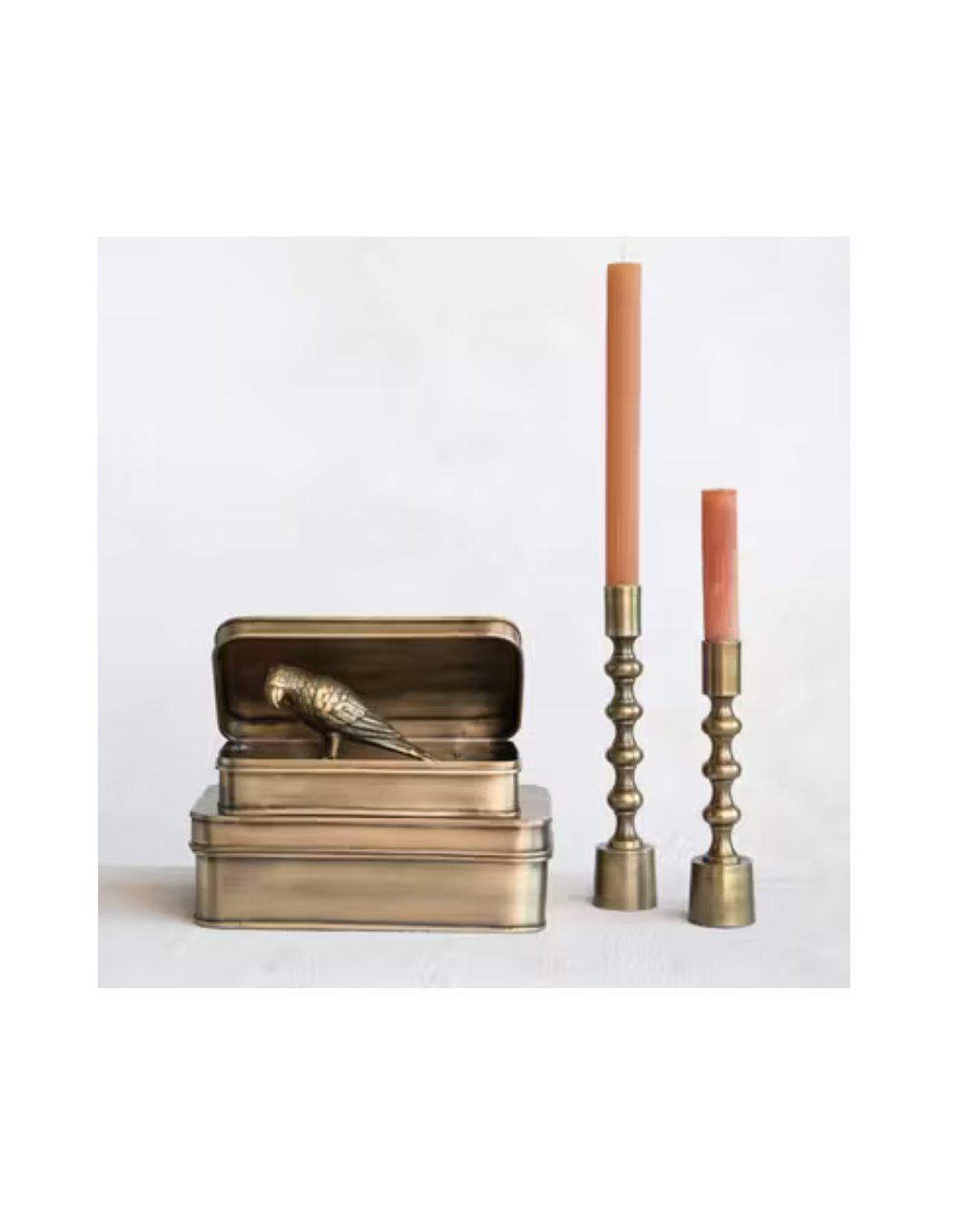 BOX ANTIQUE BRASS