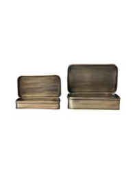 BOX ANTIQUE BRASS