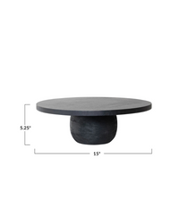 BLACK PEDESTAL