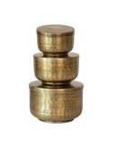 CAJA GOLD HAMMERED