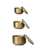 CAJA GOLD HAMMERED