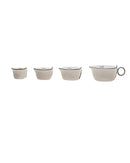 SET DE 4 TAZAS MEDIDORAS