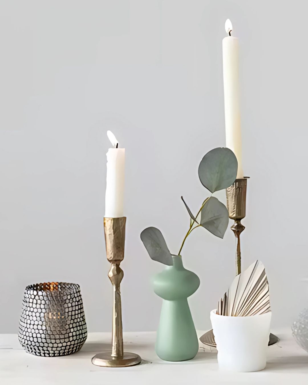 CANDEL TALL TAPER HOLDER ORO