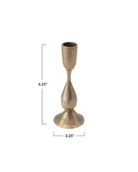 CANDLE METAL ORO VELA