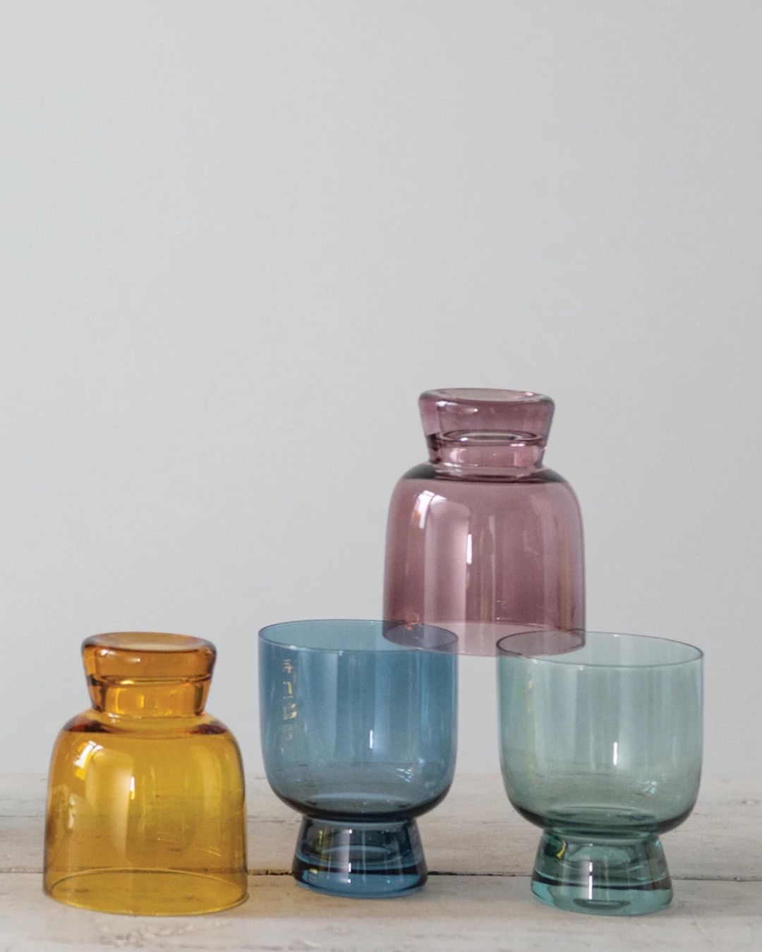 SET DE 4 VASOS HUE