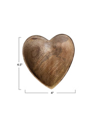 DECO HEART WOOD