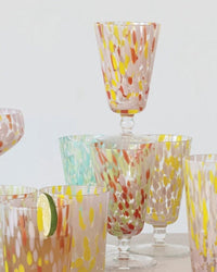 SET DE 4 COPAS CONFETTI