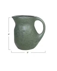 JARRA DE GRES VERDE
